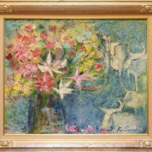 油絵 のおすすめ作品・人気作家 花 牛 花と牛 インテリア絵画 アート