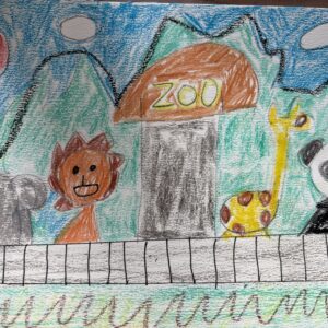 その他 イラスト Zoo インテリア絵画 アート