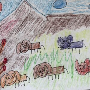 その他 イラスト The five インテリア絵画 アート