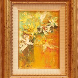 油絵 のおすすめ作品・人気作家 花 水仙 静物画 水仙 インテリア絵画 アート