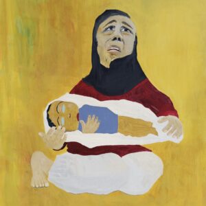 油絵 のおすすめ作品・人気作家 光 イエロー シンプル パレスチナ 世界 半抽象 宗教 歴史画 Gaza インテリア絵画 アート