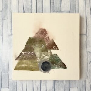 アクリル画 のおすすめ作品・人気作家 抽象画アクリルステイニングabstractAcrylstaining あしあと18 インテリア絵画 アート