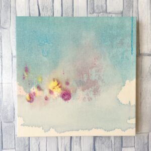 アクリル画 のおすすめ作品・人気作家 抽象画アクリルステイニングabstractAcrylstaining あしあと16 インテリア絵画 アート