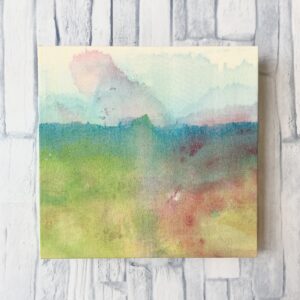 アクリル画 のおすすめ作品・人気作家 抽象画アクリルステイニングabstractAcrylstaining あしあと1 インテリア絵画 アート