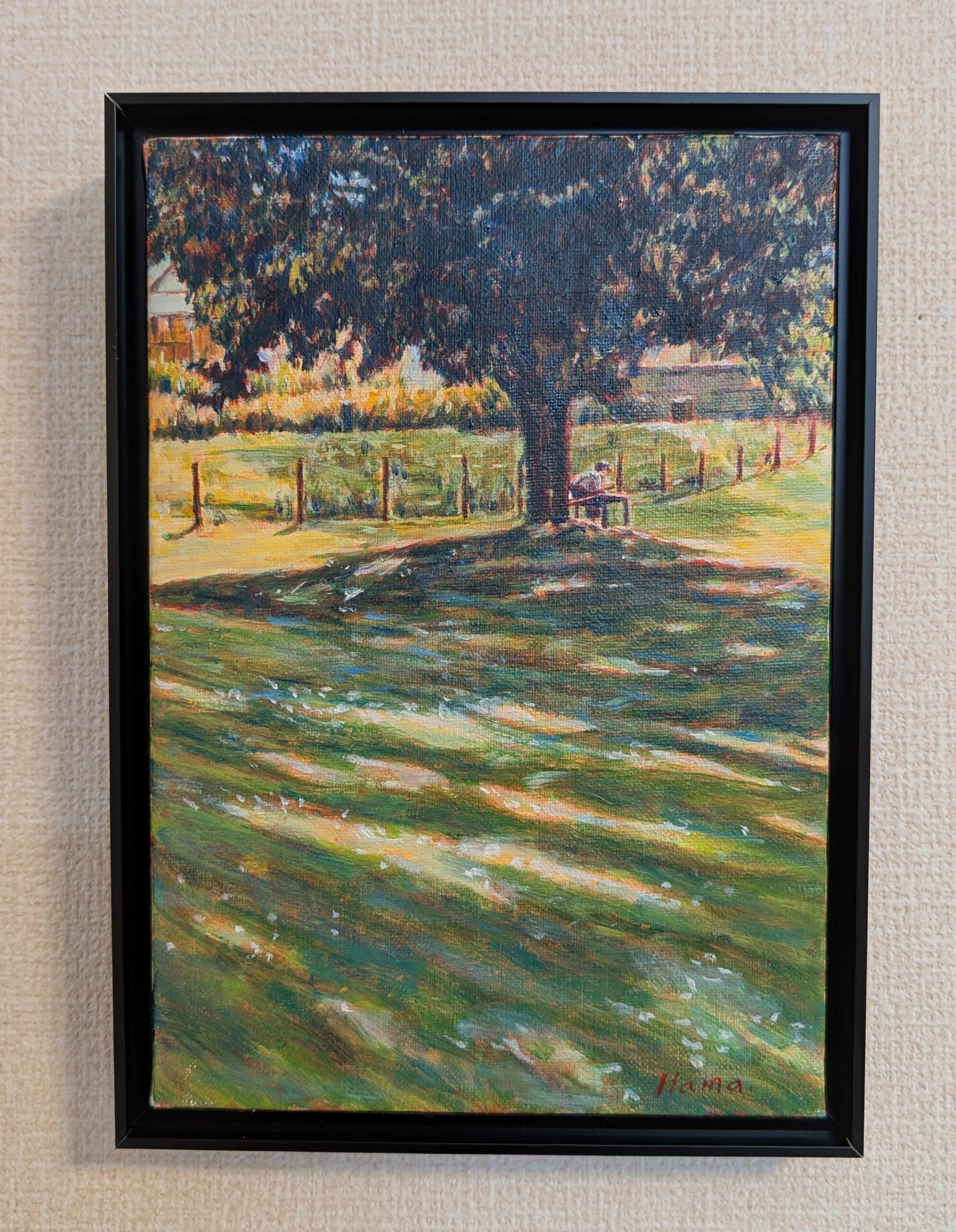 油絵 のおすすめ作品・人気作家 油絵　風景画　軽井沢　 『休息（Rest）』 インテリア絵画 アート