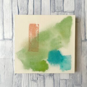 アクリル画 のおすすめ作品・人気作家 抽象画アクリルステイニングabstractAcrylstaining あしあと6 インテリア絵画 アート