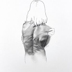 ペン画 ドローイングのおすすめ作品・人気作家 人物 スケッチ Sketch #2 インテリア絵画 アート