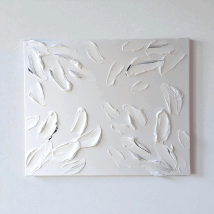 絵画 のおすすめ作品・人気作家 立体 テクスチャーアート Texture art F12 | feather インテリア絵画 アート