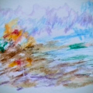 デッサン 素描 のおすすめ作品・人気作家 風景 春の日の出 インテリア絵画 アート