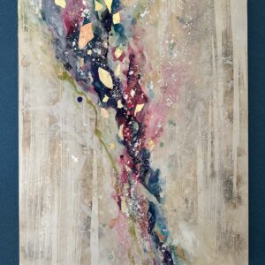 日本画 のおすすめ作品・人気作家 抽象画 カラフル ゴールド シルバー 日本画 彩 インテリア絵画 アート