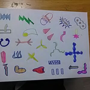 Uncategorized 理科　科学　IQ いろいろデザイン#10 インテリア絵画 アート