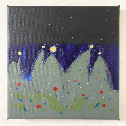 アクリル画 のおすすめ作品・人気作家 抽象画 アクリル画 心象風景 風景画 tonight インテリア絵画 アート