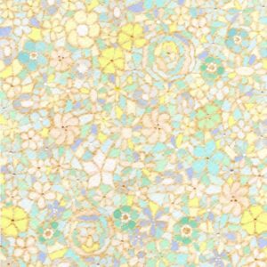 絵画 のおすすめ作品・人気作家 アクリルガッシュ アクリル画 水色 花柄 視界の選択 インテリア絵画 アート