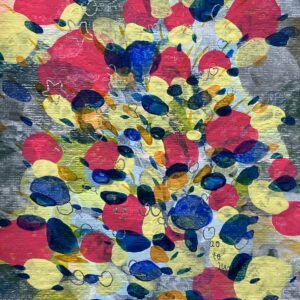 アクリル画 のおすすめ作品・人気作家 光 抽象 arrival インテリア カラフル ポップ 到着 幸せ 癒し 【 arrival (到着) 】 インテリア絵画 アート