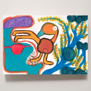 アクリル画 のおすすめ作品・人気作家 アクリル 抽象画 水彩画 モダンアート 現代アート ひらめく頭脳　ーLuminous Brainー インテリア絵画 アート