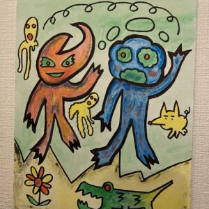 手描きイラスト のおすすめ作品・人気作家  第２地球 インテリア絵画 アート