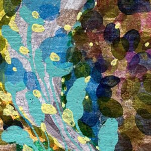 アクリル画 のおすすめ作品・人気作家 光 抽象 花 インテリア カラフル 幸せ 彩り 癒し 青 【 River and sofa 】 インテリア絵画 アート