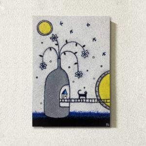 絵画 のおすすめ作品・人気作家 花家猫グレー YumeNoNakaHe インテリア絵画 アート