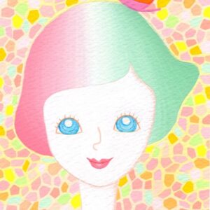 絵画 のおすすめ作品・人気作家 アクリルガッシュ アクリル画 カラフル 春めきチャンス到来！ インテリア絵画 アート