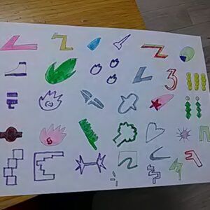 Uncategorized 理科　科学　IQ いろいろデザイン#11 インテリア絵画 アート