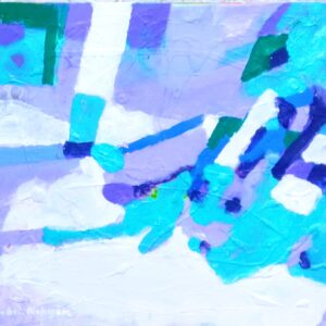 アクリル画 のおすすめ作品・人気作家 空のイメージ　抽象表現 空の動勢　ムーブメント インテリア絵画 アート