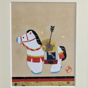 日本画 のおすすめ作品・人気作家  干支飾り（午） インテリア絵画 アート