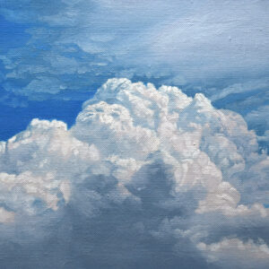 油絵 のおすすめ作品・人気作家 写実 空 青 風景 風景画 入道雲 インテリア絵画 アート