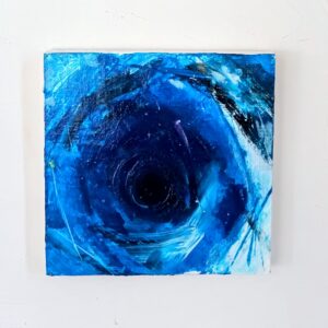その他 抽象絵画 蒼のうねり01 インテリア絵画 アート