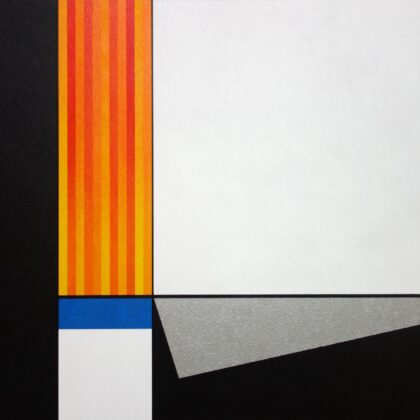 アクリル画 のおすすめ作品・人気作家 アクリルガッシュ イラスト 抽象 アクリル絵具 シンプル ストライプ ボール紙 図形 模様 【在庫あり】LIFT インテリア絵画 アート