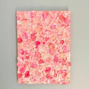 絵画 のおすすめ作品・人気作家 art artwork acrylicpainting abstractart abstractpainting interiorart texturedpainting textureart flower pink 春爛漫(full blooooooooooooooom!!) インテリア絵画 アート