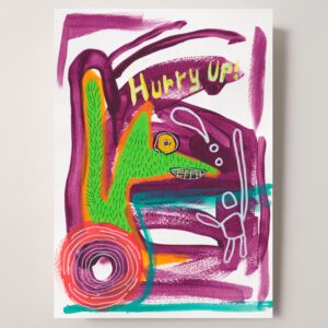 アクリル画 のおすすめ作品・人気作家 アクリル 抽象画 水彩画 モダンアート 現代アート Hurry up インテリア絵画 アート