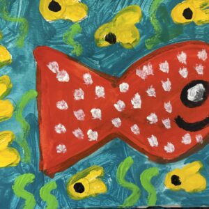 その他 イラスト 海辺の仲間達 インテリア絵画 アート