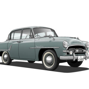 デジタルイラスト のおすすめ作品・人気作家 イラスト クラッシックカー 車 Toyopet Crown インテリア絵画 アート