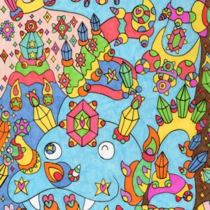 絵画 のおすすめ作品・人気作家 インテリア ドラゴン 光り輝く 地中 大地 宝石 水晶 神 神様 竜 絵画 輝く 龍 水晶の竜 インテリア絵画 アート