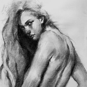 デッサン 素描 のおすすめ作品・人気作家 モノクロ 完成することは死、私は：To Be Complete Is Death — I Am インテリア絵画 アート