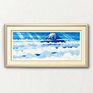 版画 のおすすめ作品・人気作家  青天富士（WA-086・60×30） インテリア絵画 アート