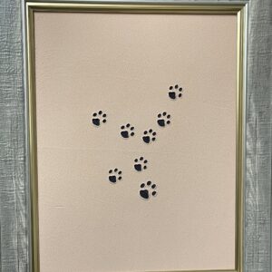 彫刻 レリーフ 立体アート のおすすめ作品・人気作家 肉球足跡デニム猫星座乙女座テクスチャー 肉球砂骨アート乙女座デニム足跡 インテリア絵画 アート