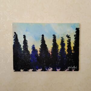 油絵 のおすすめ作品・人気作家 森 油彩 油絵 静寂の森 06 インテリア絵画 アート