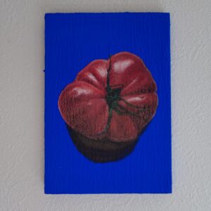絵画 のおすすめ作品・人気作家 シンプル 果物 野菜 あおにトマト インテリア絵画 アート