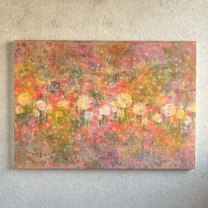 アクリル画 のおすすめ作品・人気作家 アクリル 抽象 花 ひだまりのにわ インテリア絵画 アート