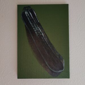 絵画 のおすすめ作品・人気作家 シンプル 果物 野菜 みどりにズッキーニ インテリア絵画 アート