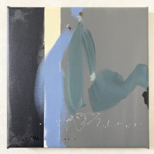 アクリル画 のおすすめ作品・人気作家 抽象画 アクリル画 グレー ブルー 心象 心象風景 風景画 ふかくおもう インテリア絵画 アート
