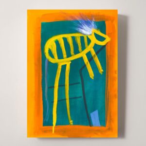 アクリル画 のおすすめ作品・人気作家 アクリル 抽象画 水彩画 カラフル モダンアート 現代アート いつものやつ　ーThe usualー インテリア絵画 アート