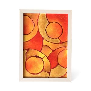 アクリル画 のおすすめ作品・人気作家 抽象画 オレンジ イエロー インテリアアート untitled #03 インテリア絵画 アート