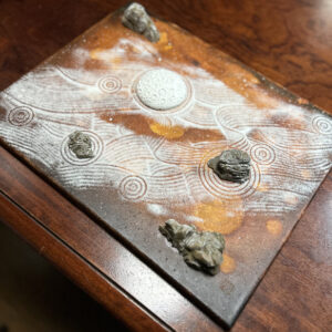 アクリル画 のおすすめ作品・人気作家 宇宙 モダンアート ルミナスアート 枯山水 枯山水と宇宙001 インテリア絵画 アート