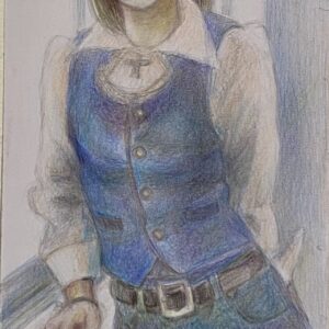 絵画 のおすすめ作品・人気作家 女性  可愛い ノスタルジック 人物画 女の子 そっと囁いて インテリア絵画 アート