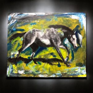 絵画 のおすすめ作品・人気作家 午年馬干支画家美術 「午年なり」 インテリア絵画 アート