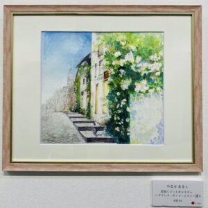 水彩画 のおすすめ作品・人気作家 猫フランス水彩画 花咲くアートギャラリー インテリア絵画 アート