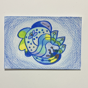 絵画 のおすすめ作品・人気作家 花　色鉛筆　抽象画 花瓶 インテリア絵画 アート