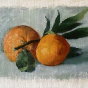 油絵 のおすすめ作品・人気作家 油絵果物＃静物oil painting fruit 蜜柑 インテリア絵画 アート
